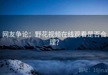 网友争论:野花视频在线观看是否合理? 网友争论:野花视频在线观看是否合理?