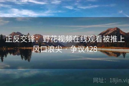 正反交锋：野花视频在线观看被推上风口浪尖 · 争议428