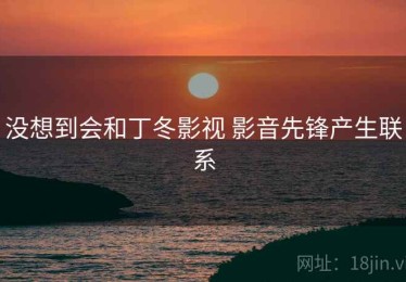 没想到会和丁冬影视 影音先锋产生联系 没想到会和丁冬影视 影音先锋产生联系