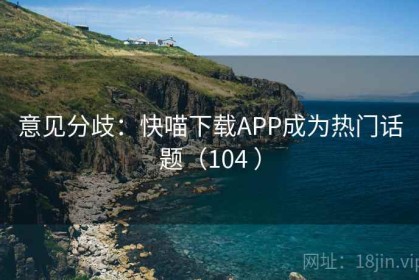 意见分歧：快喵下载APP成为热门话题（104 ）