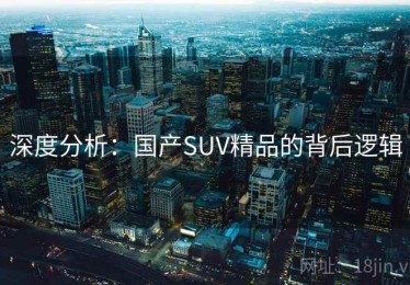深度分析:国产SUV精品的背后逻辑 深度分析:国产SUV精品的背后逻辑